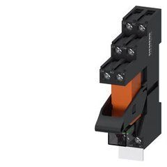 Реле втычное 1DC 24V, 1 П КОНТАКТ LZS:RT3B4L24