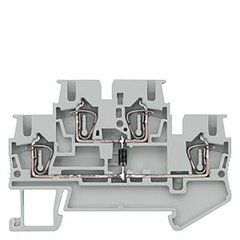 Клемма двухряд. 0.08 - 2.5 MM2, ШИР: 5.2 MM, СЕРАЯ 8WH2020-5KF00